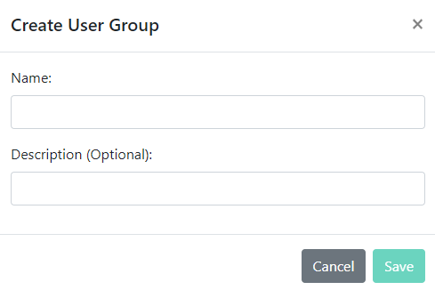 Create User Group